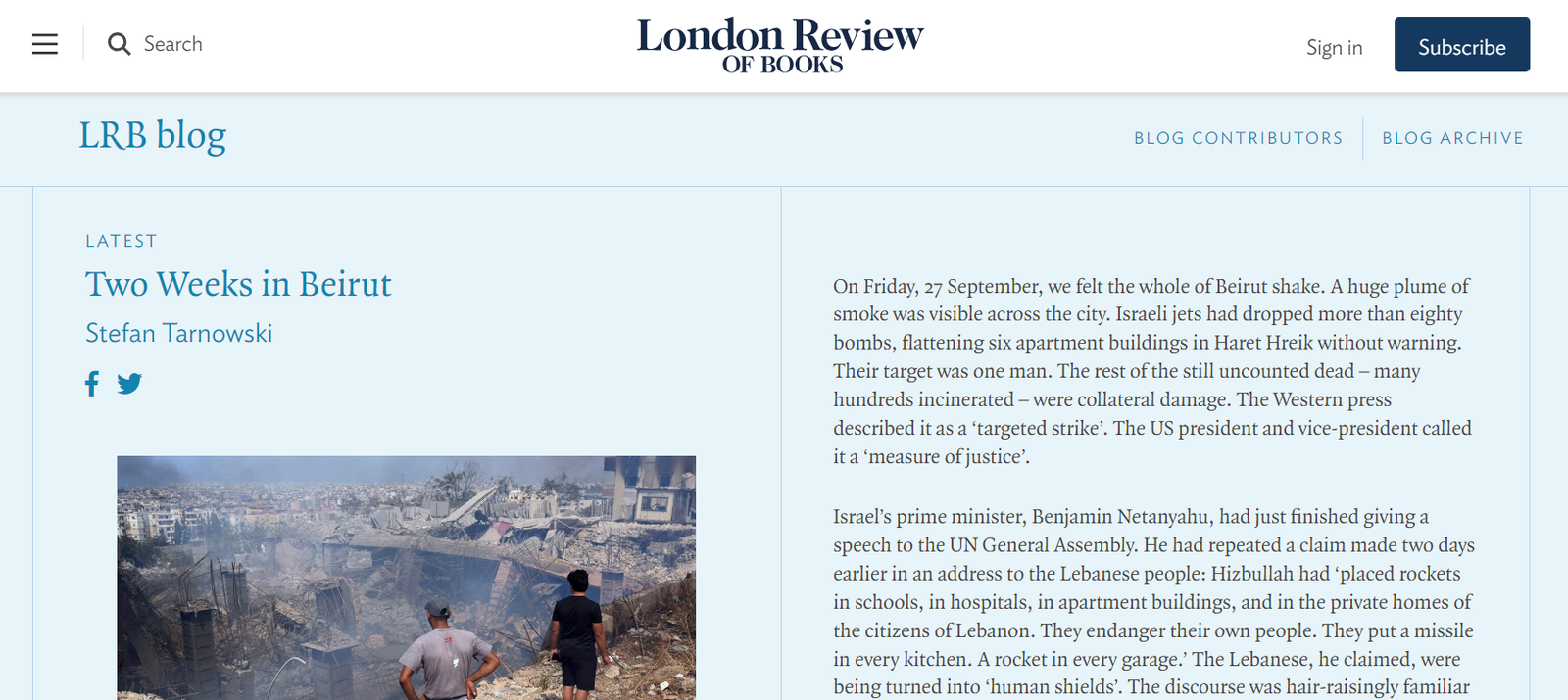 London Review of Books