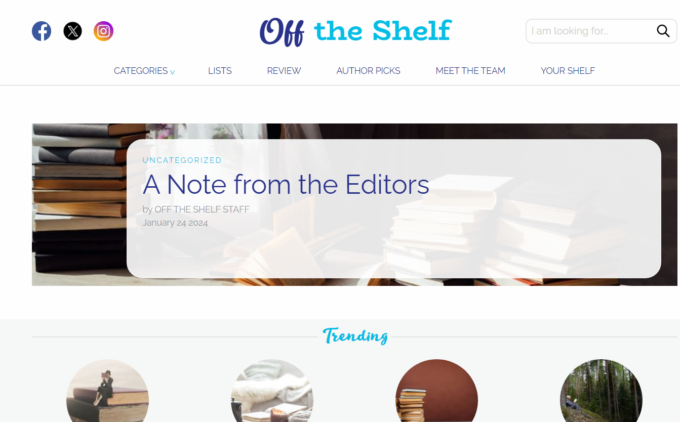 Off the shelf - Book Review