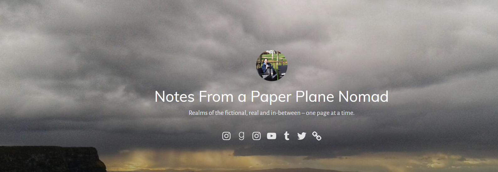 Paper Plane Nomad - Book blogs wordpress free