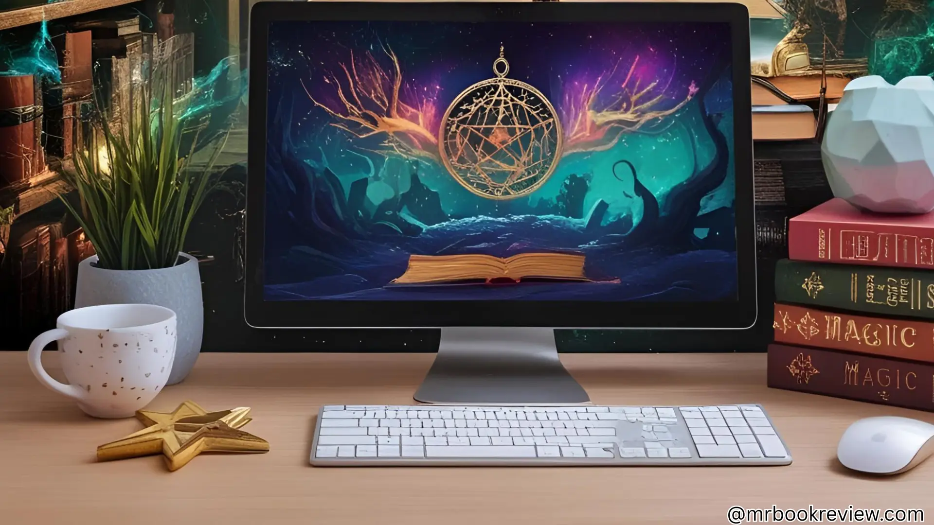 Bookish Wallpaper Magic